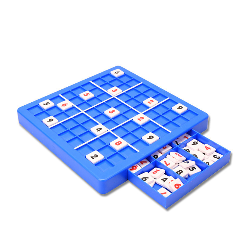 First Classroom Interesting Sudoku Game Chess Fancy Scratchable Latex Digital Parent-Child Desktop Toys